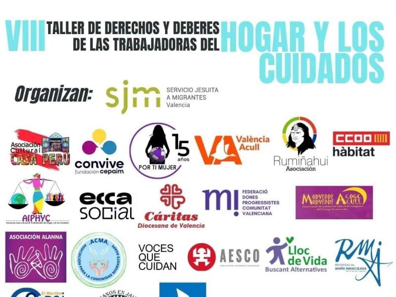 Atención a todas las mujeres trabajadoras del hogar y los cuidados!