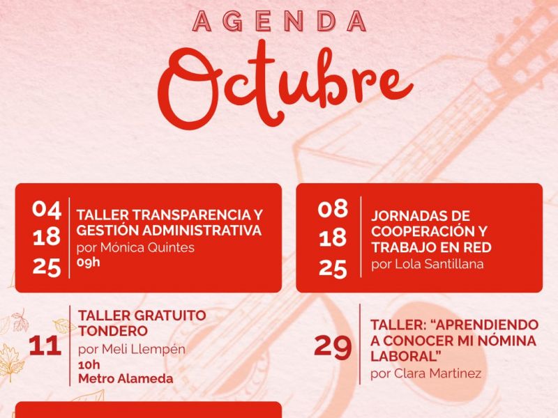 AGENDA OCTUBRE